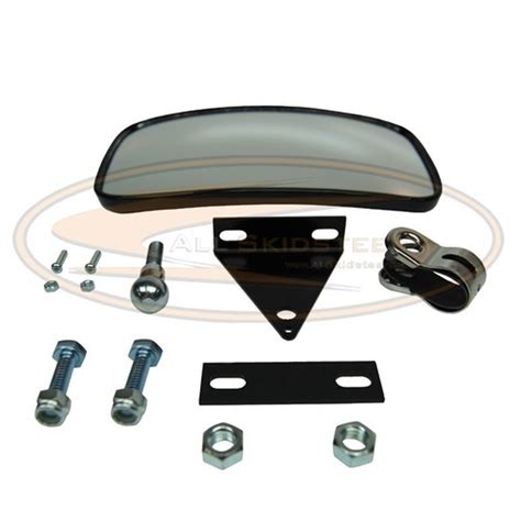 caterpillar skid steer rear view mirror|bobcat rear view mirror kit.